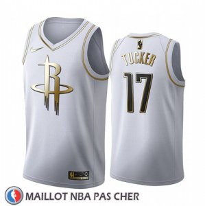 Maillot Golden Edition Houston Rockets P.j. Tucker 2019-20 Blanc