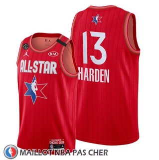 Maillot All Star 2020 Houston Rockets James Harden Rouge