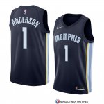 Maillot Memphis Grizzlies Kyle Anderson Icon 2018 Bleu