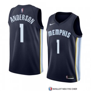 Maillot Memphis Grizzlies Kyle Anderson Icon 2018 Bleu