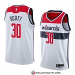 Maillot Washington Wizards Mike Scott Association 2018 Blanc