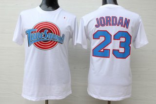 Maillot Manche Courte Tune Squad Jordan 23 Blanc