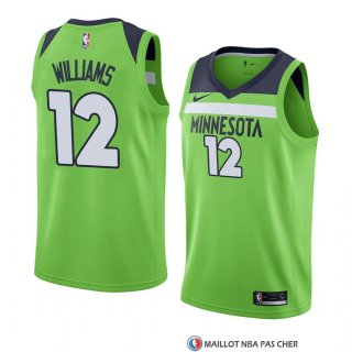 Maillot Minnesota Timberwolves C. J. Williams Statement 2018 Vert