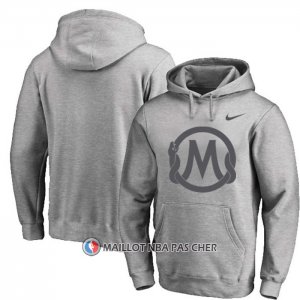 Veste a Capuche Los Angeles Lakers Mamba Academy Gris