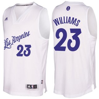 Maillot Navidad 2016 Louis Williams Lakers 23 Blanc