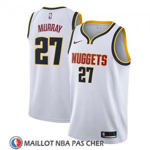 Maillot Denver Nuggets Jamal Murray Association 2018-19 Blanc