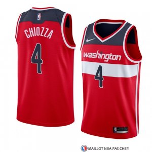 Maillot Washington Wizards Chris Chiozza Icon 2018 Rouge