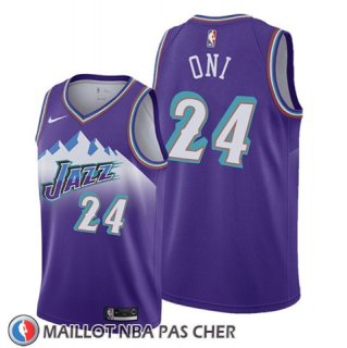 Maillot Utah Jazz Miye Oni Hardwood Classics 2019-20 Volet