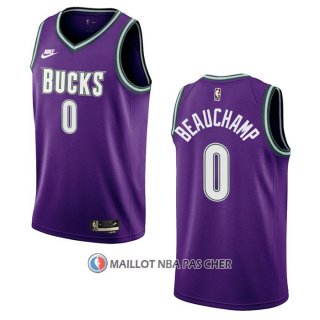 Maillot Milwaukee Bucks Marjon Beauchamp NO 0 Classic 2022-23 Volet