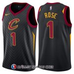 Maillot Cleveland Cavaliers Derrick Rose Statement 2017-18 1 Noir