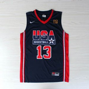 Maillot de Mullin USA NBA 1992 Bleu