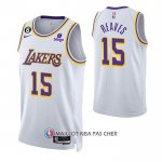 Maillot Los Angeles Lakers Austin Reaves NO 15 Association 2022-23 Blanc