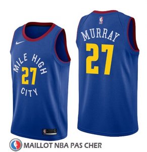 Maillot Denver Nuggets Jamal Murray Statement 2018-19 Bleu