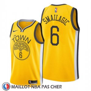 Maillot Golden State Warriors Alen Smailagic Earned Jaune
