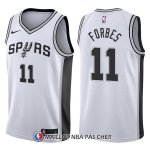 Maillot San Antonio Spurs Bryn Forbes Swingman Association 11 2017-18 Blanc