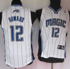 Maillot Enfant de Dwight Howard Orlando Magic #12 Blanc
