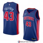 Maillot Detroit Pistons Anthony Tolliver Icon 2018 Bleu