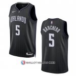Maillot Orlando Magic Paolo Banchero NO 5 Ville 2022-23 Noir