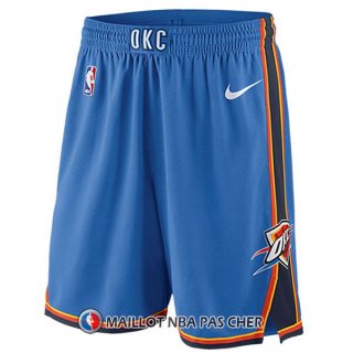 Short Oklahoma City Thunder 2017-18 Bleu