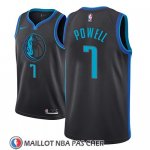 Maillot Dallas Mavericks Dwight Powell Ciudad 2018-19 Bleu
