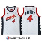 Maillot USA 1996 Barkley 4 Blanc Maillot USA 1996 Barkley 4 Blanc