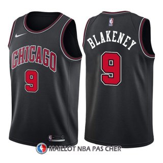 Maillot Chicago Bulls Antonio Blakeney Statement 9 2017-18 Noir