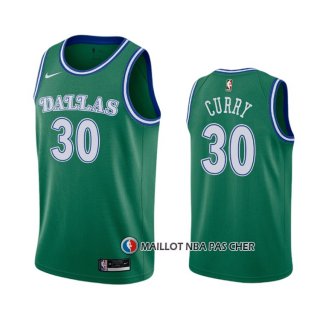 Maillot Dallas Mavericks Seth Curry Hardwood Classics 2020-21 Vert