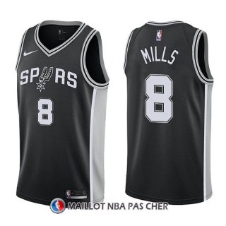 Maillot San Antonio Spurs Patty Mills Swingman Icon 8 2017-18 Noir