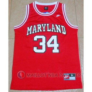 Maillot University Maryland Bias Rouge