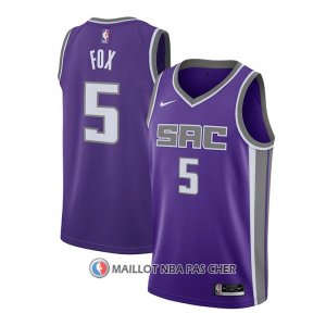 Maillot Sacramento Kings De'aaron Fox Icon 2020-21 Volet