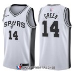 Maillot San Antonio Spurs Danny Green Association 14 2017-18 Blanc