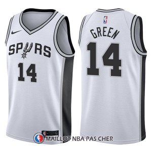 Maillot San Antonio Spurs Danny Green Association 14 2017-18 Blanc  Maillot San Antonio Spurs Danny Green Association 14 2017-18 Blanc
