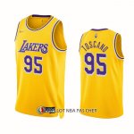 Maillot Los Angeles Lakers Juan Toscano-Anderson NO 95 75th Anniversary Icon 2021-22 Jaune