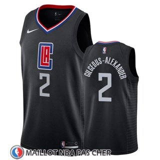 Maillot Los Angeles Clippers Shai Gilgeous-alexander Statement 2019 Noir