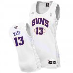 Maillot Femme de Nash Phoenix Suns #13 Blanc