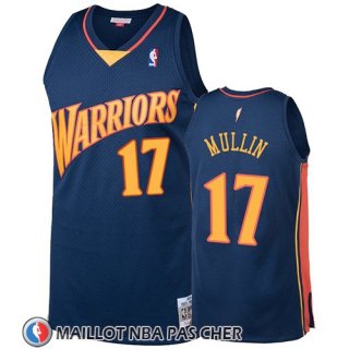 Maillot Golden State Warriors Chris Mullin 2009-10 Hardwood Classics Bleu