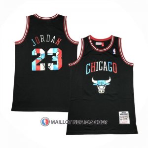 Maillot Chicago Bulls Michael Jordan Mitchell & Ness 1997-98 Noir2