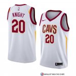 Maillot Cleveland Cavaliers Brandon Knight Association 2018 Blanc