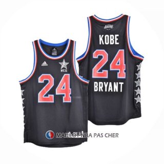 Maillot All Star 2015 Kobe Bryant NO 24 Noir