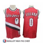Maillot Portland Trail Blazers Damian Lillard Mitchell & Ness 2018-19 Rouge