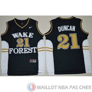 Maillot NCAA Tim Duncan Noir