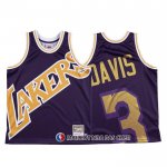 Maillot Los Angeles Lakers Anthony Davis Mitchell & Ness Big Face Volet