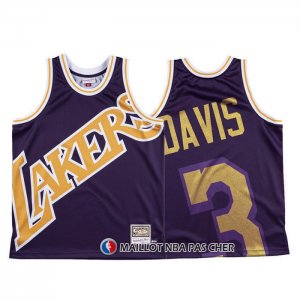Maillot Los Angeles Lakers Anthony Davis Mitchell & Ness Big Face Volet