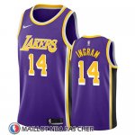 Maillot Los Angeles Lakers Brandon Ingram No 14 Statement 2018 Volet