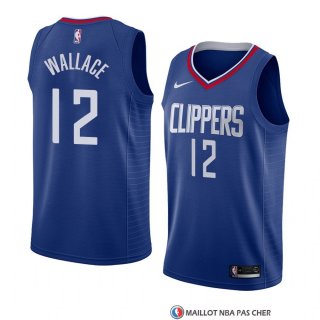 Maillot Los Angeles Clippers Tyrone Wallace Icon 2018 Bleu