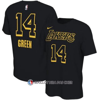 Maillot Manche Courte Los Angeles Lakers Danny Green Noir