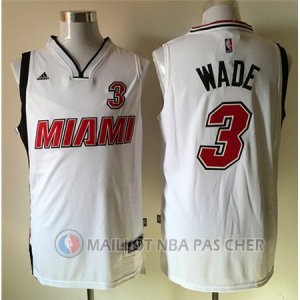 Maillot Blanc Wade Miami Version Heat Revolution 30