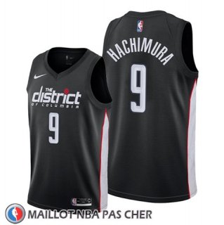 Maillot Washington Wizards Rui Hachimura Ville 2019-20 Noir