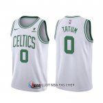 Maillot Boston Celtics Jayson Tatum Association 2021-22 Blanc