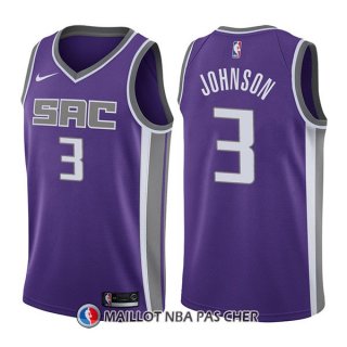 Maillot Sacramento Kings Joe Johnson Icon 3 2017-18 Volet